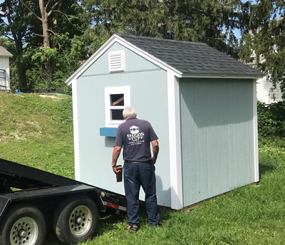 Moving the shed