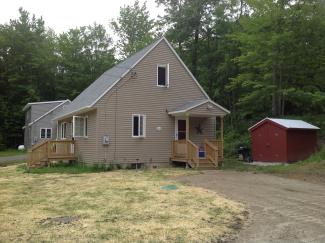 The renovated home, ready for its new owners.