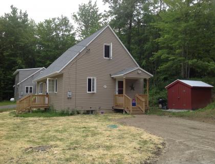 The renovated home, ready for its new owners.